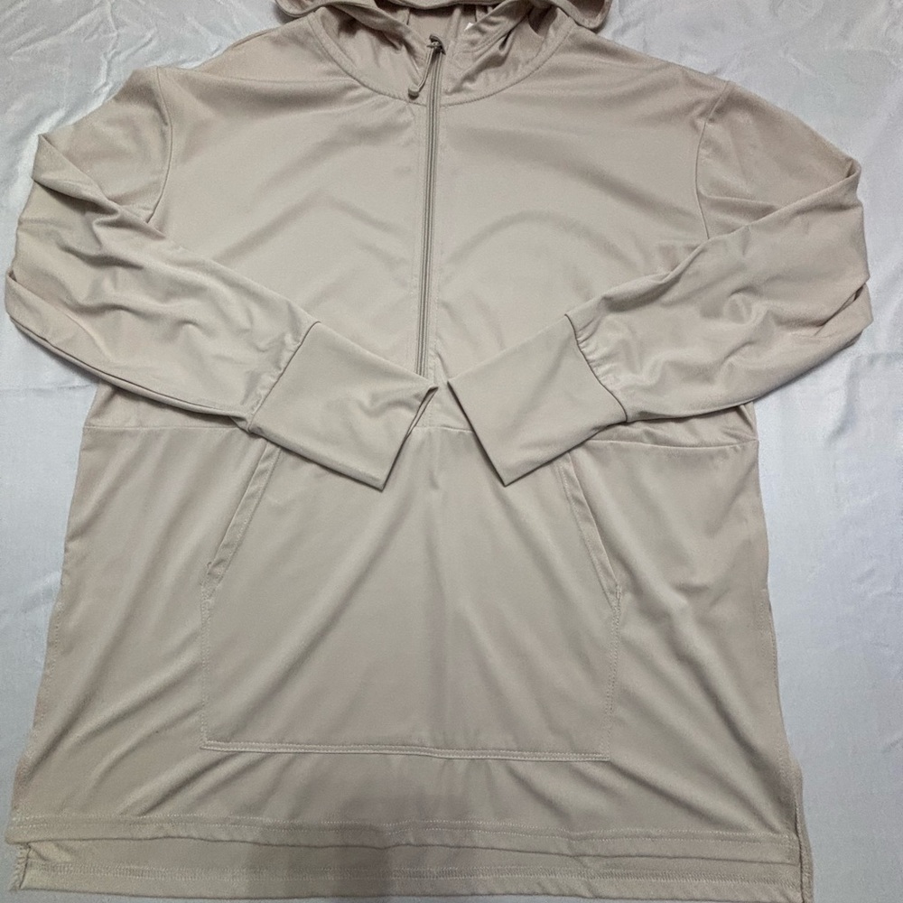 RBX Women’s Light Beige Hooded Shirt